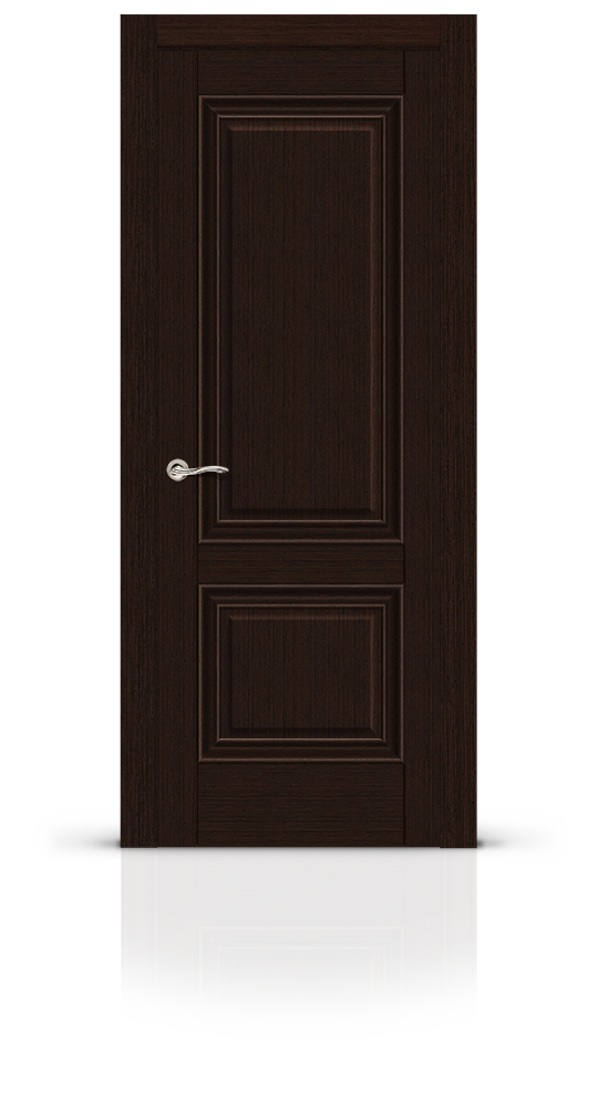 Межкомнатная дверь Элеганс-1 остекленная венге 14563