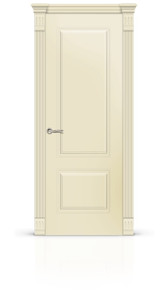 Межкомнатная дверь Вероник-1 остекленная эмаль ral 1013 23138
