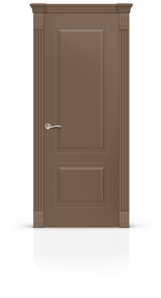Межкомнатная дверь Вероник-1 остекленная эмаль ncs 5010 23127