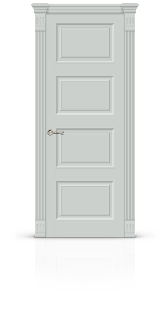 Межкомнатная дверь Venezia-4 глухая эмаль ral 7035 19656