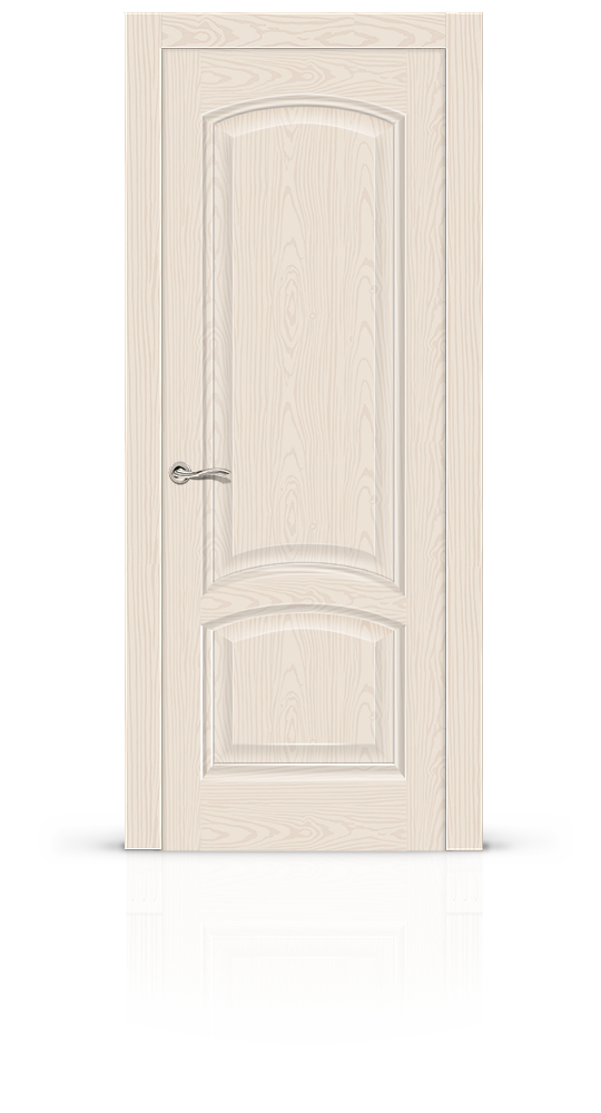 Межкомнатная дверь Александрит-2 глухая ясень крем 11297