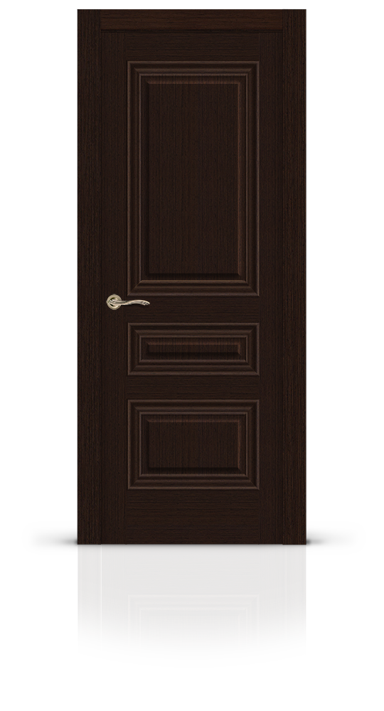 Межкомнатная дверь Элеганс-2 остекленная венге 15140
