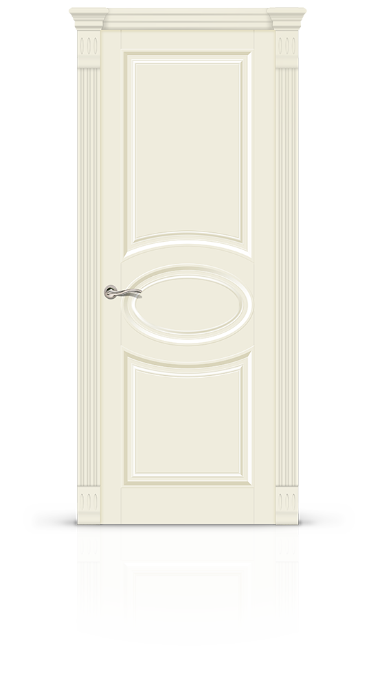 Межкомнатная дверь Venezia-7 глухая эмаль ral 9001 23332
