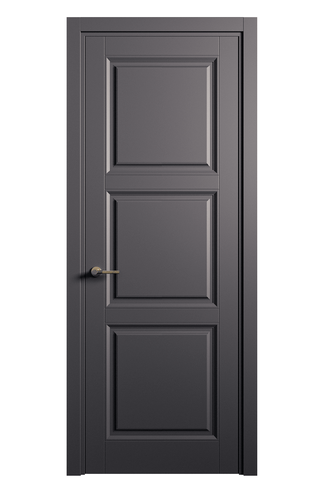 Межкомнатная дверь Venezia-3 глухая эмаль ral 7024 19589