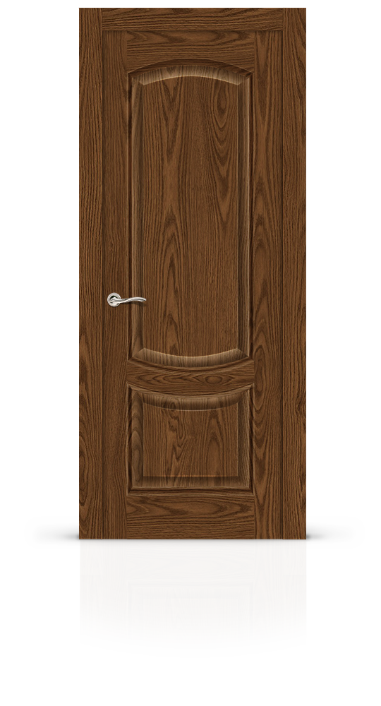 Межкомнатная дверь Калисто глухая дуб мореный 11538