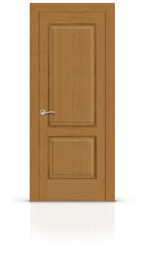 Межкомнатная дверь Бристоль остекленная светлый анегри 7730