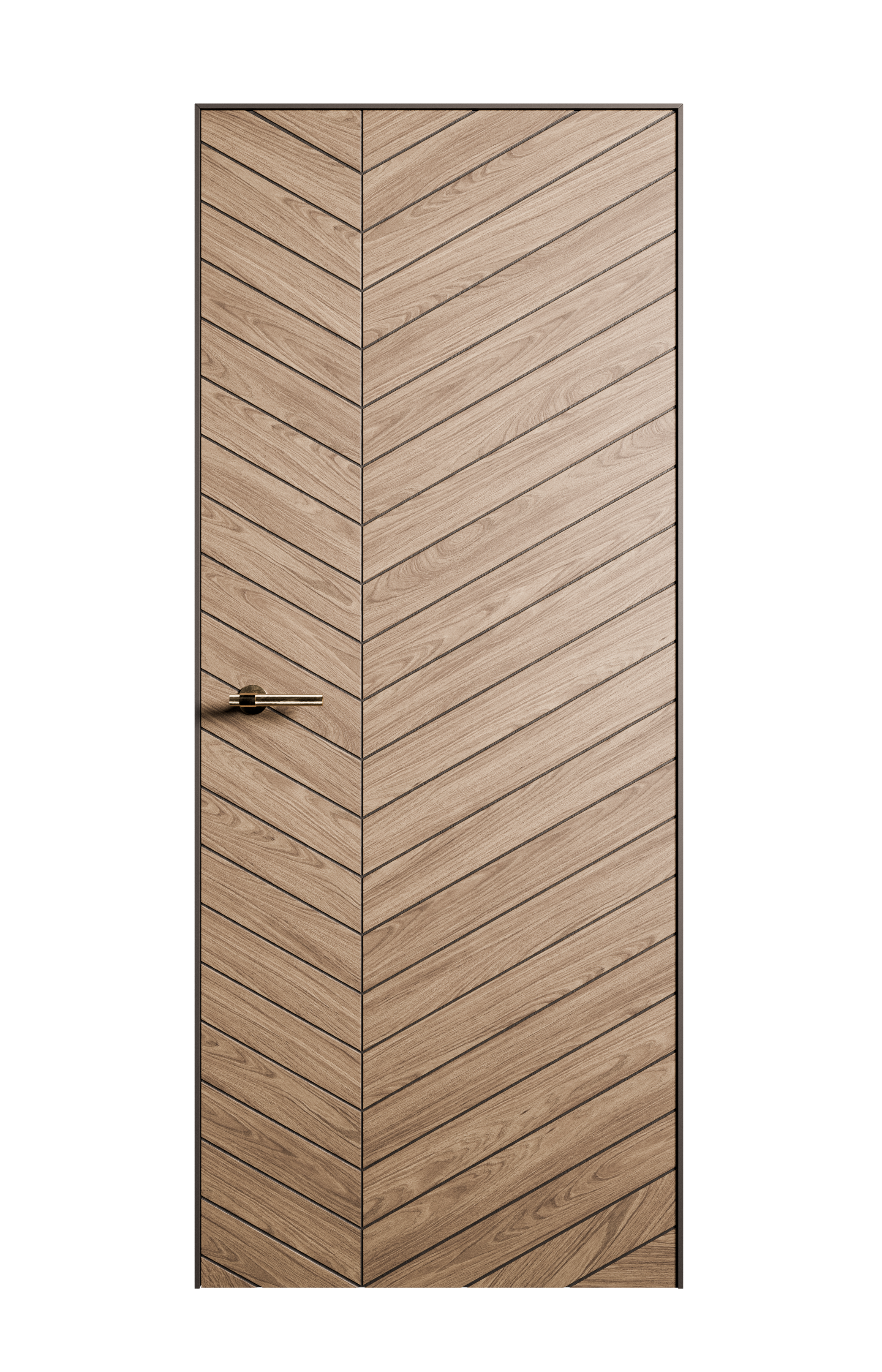 Межкомнатная дверь Линея-4 глухая дуб медовый 23790