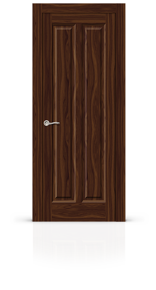 Межкомнатная дверь Крит-2 остекленная американский орех 11781