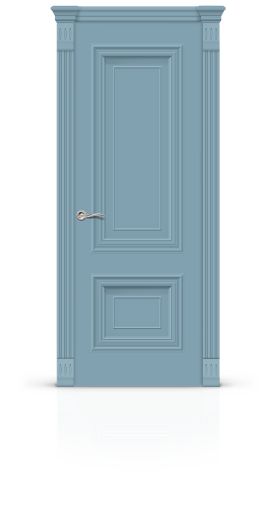 Межкомнатная дверь Мальта-1 остекленная эмаль sg3 21949