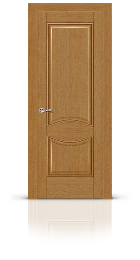 Межкомнатная дверь Онтарио глухая светлый анегри 13671