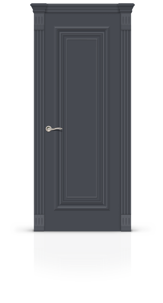 Межкомнатная дверь Мартель-2 глухая эмаль ral 7024 21116