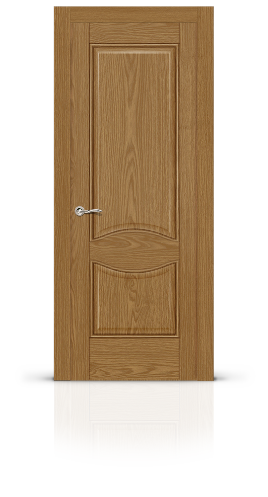 Межкомнатная дверь Онтарио остекленная дуб медовый 14362