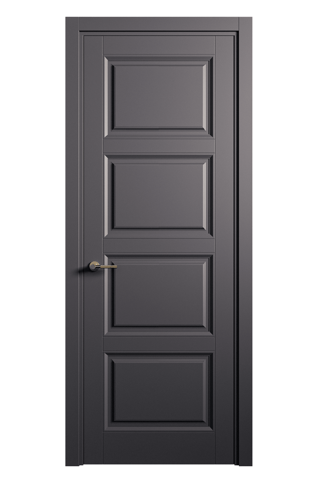 Межкомнатная дверь Venezia-4 глухая эмаль ral 7024 19646