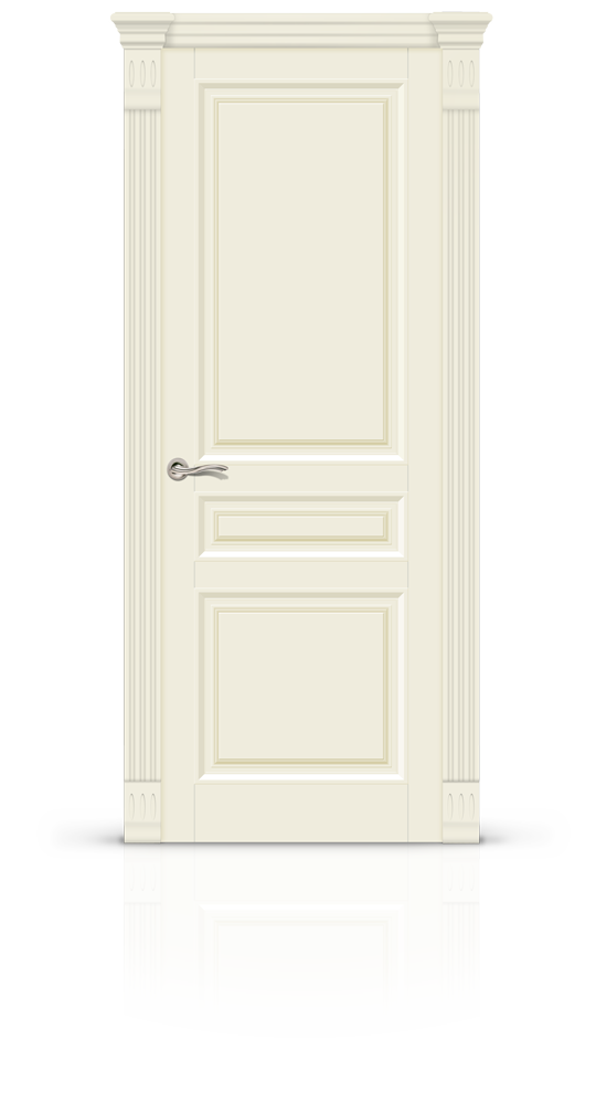 Межкомнатная дверь Венеция-2 глухая эмаль ral 9001 19557