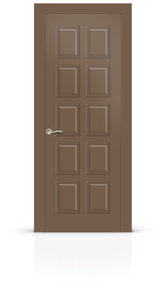 Межкомнатная дверь Ориан глухая эмаль ncs 5010 11106