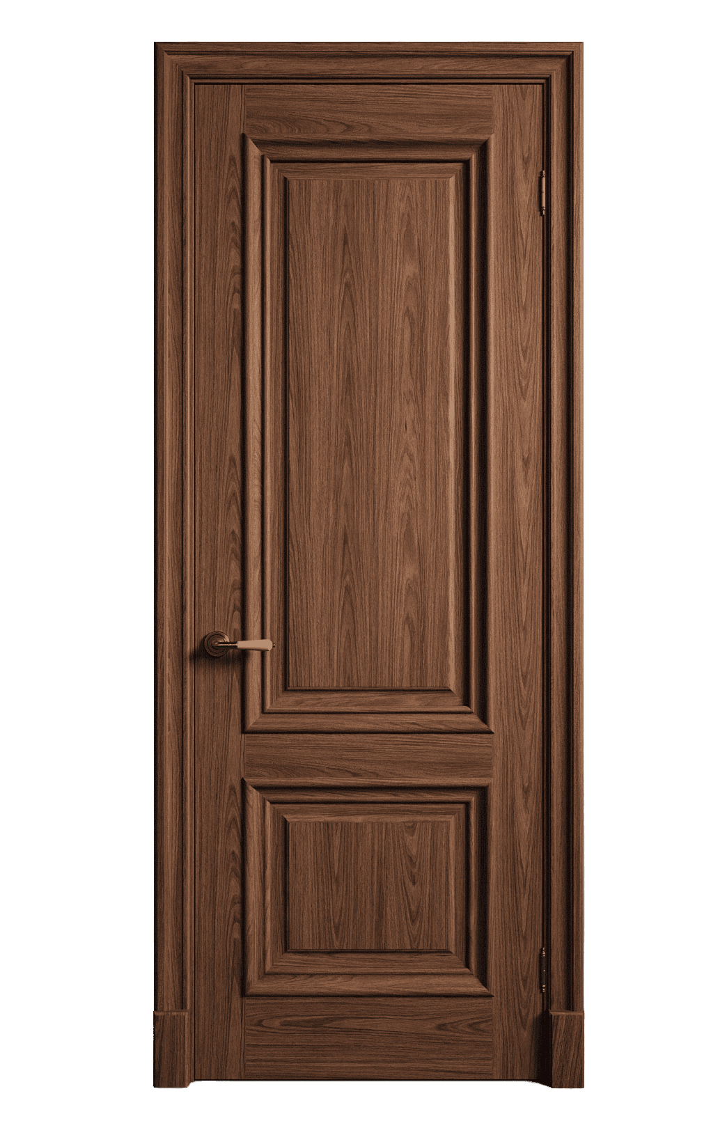 Межкомнатная дверь Элеганс-1 глухая дуб миндаль 14888