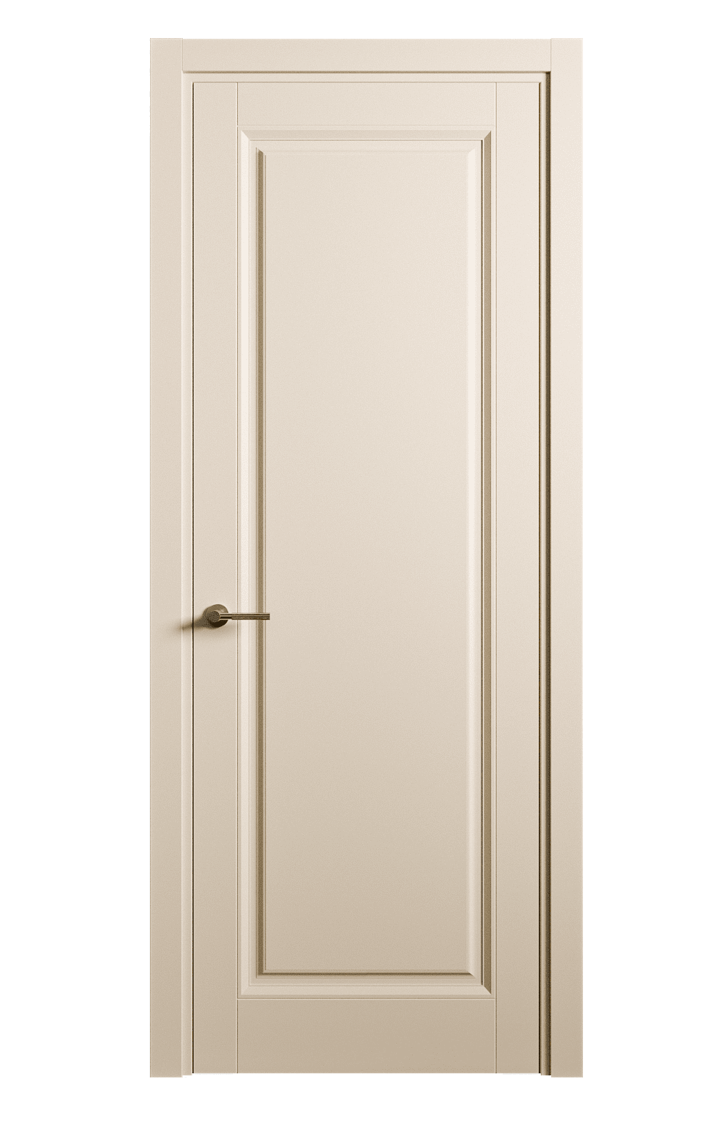 Межкомнатная дверь Венеция глухая эмаль ral 9001 25599