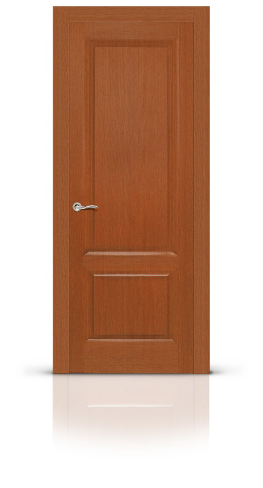 Межкомнатная дверь Малахит-1 Classic глухая темный анегри 13465