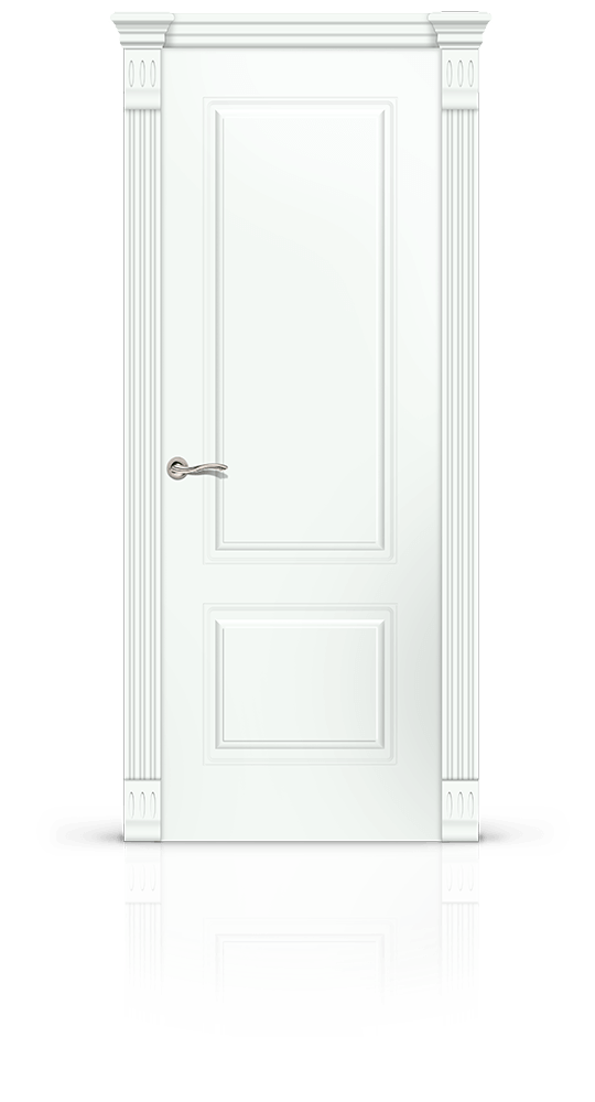 Межкомнатная дверь Вероник-1 глухая эмаль ral 9003 23209