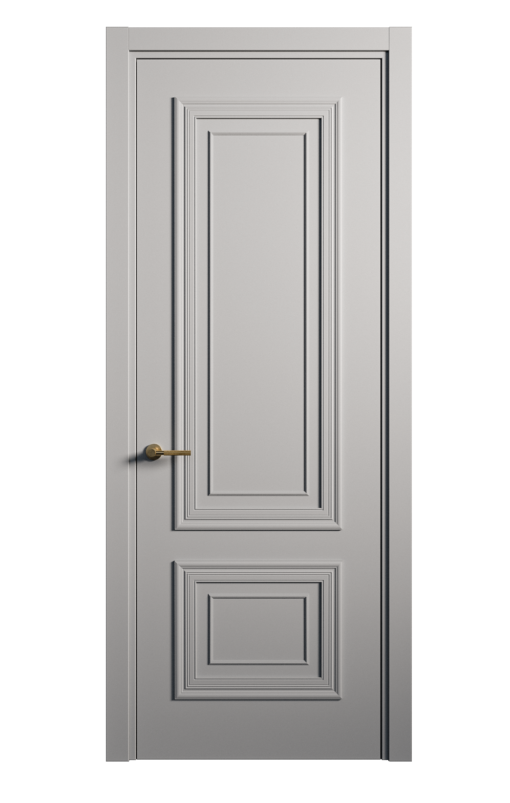 Межкомнатная дверь Мартель глухая эмаль ral 7040 26916