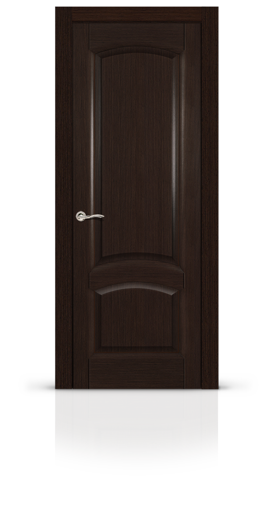 Межкомнатная дверь Александрит глухая венге 18918