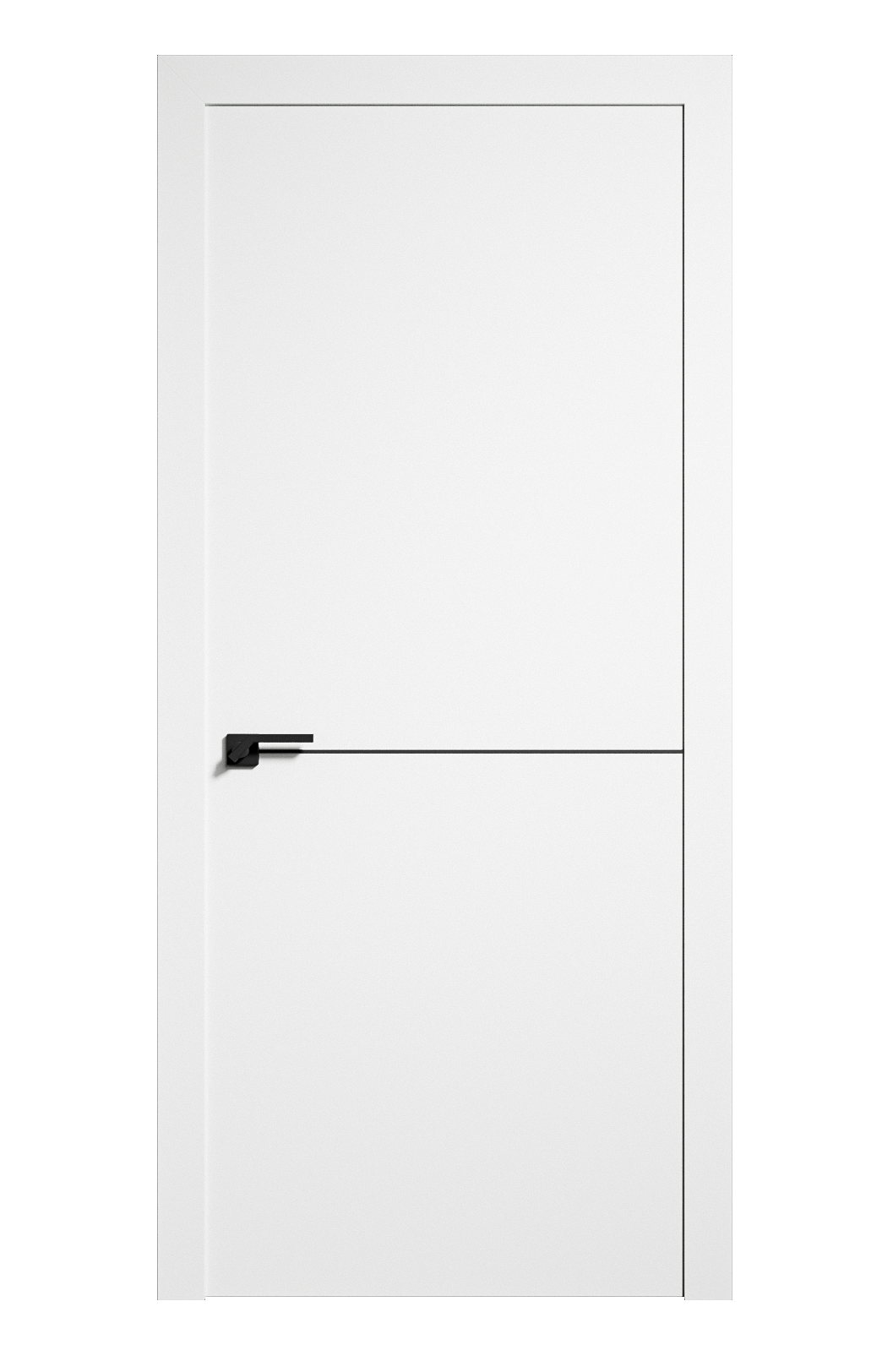 Межкомнатная дверь Урбан-10 глухая эмаль ral 9010 27827