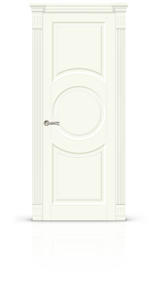Межкомнатная дверь Венеция-6 глухая эмаль ral 9010 19820