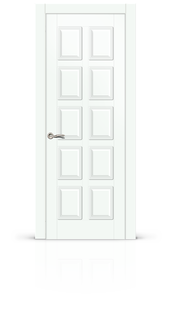Межкомнатная дверь Ориан глухая эмаль ral 9003 11153