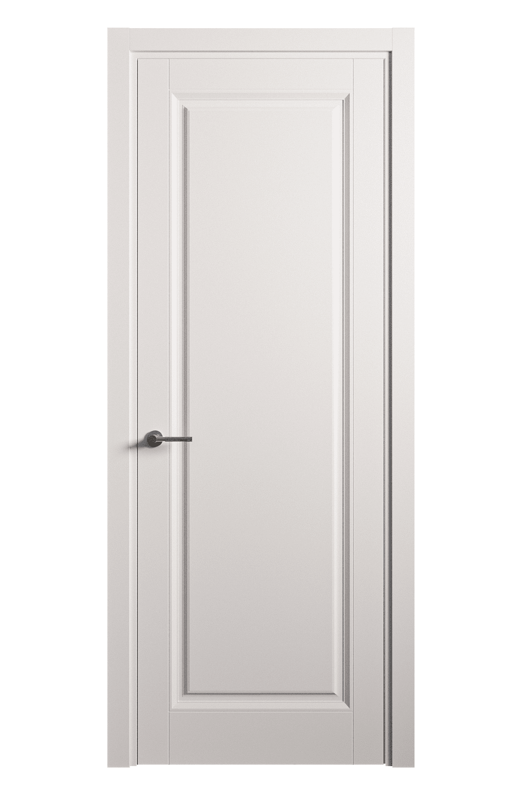 Межкомнатная дверь Венеция глухая эмаль ral 9003 24546