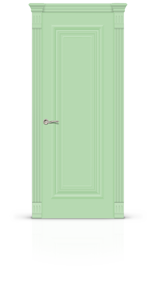 Межкомнатная дверь Мартель-2 глухая эмаль ral 6019 21106