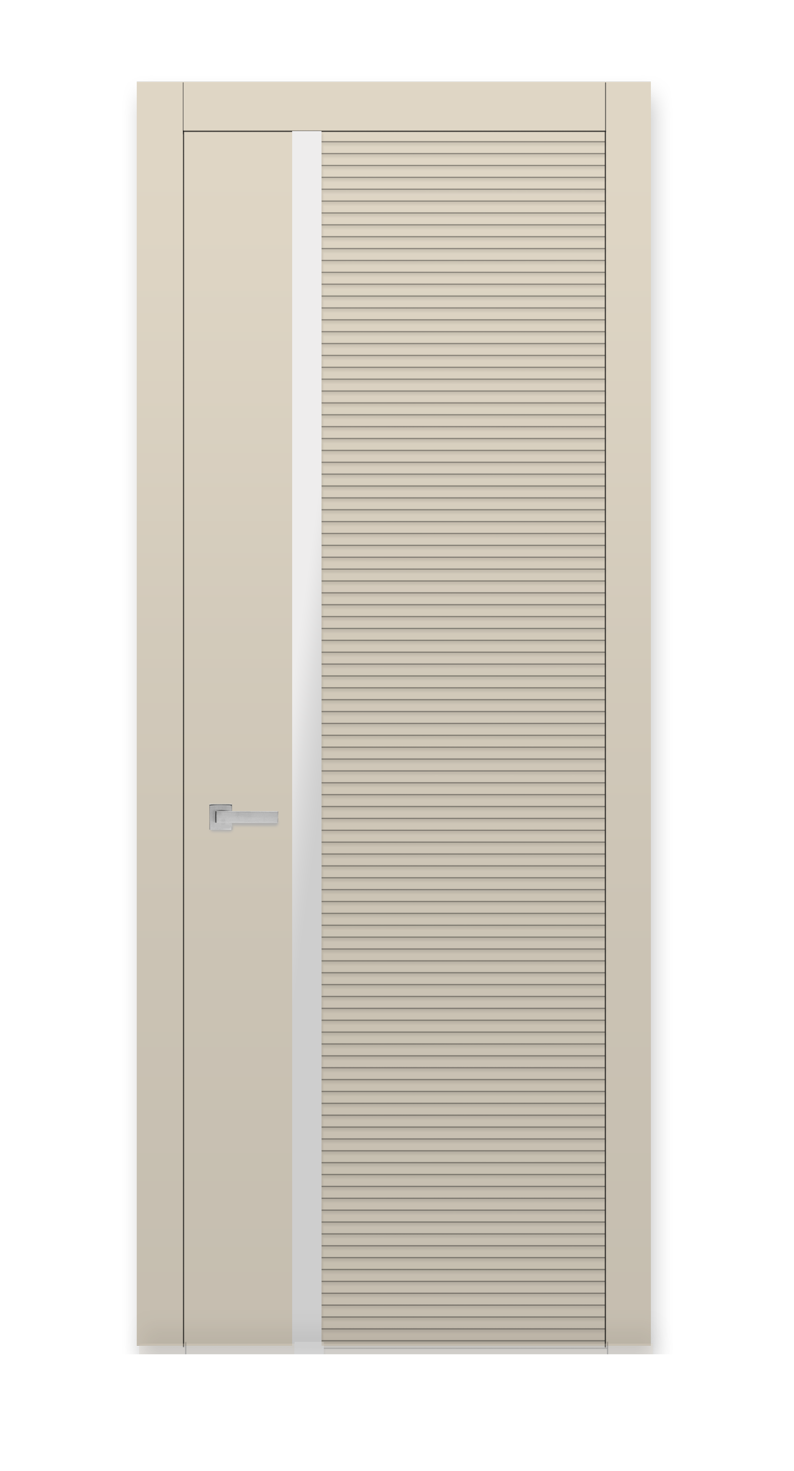 Межкомнатная дверь Урбан-2 остекленная эмаль ral 1013 24909