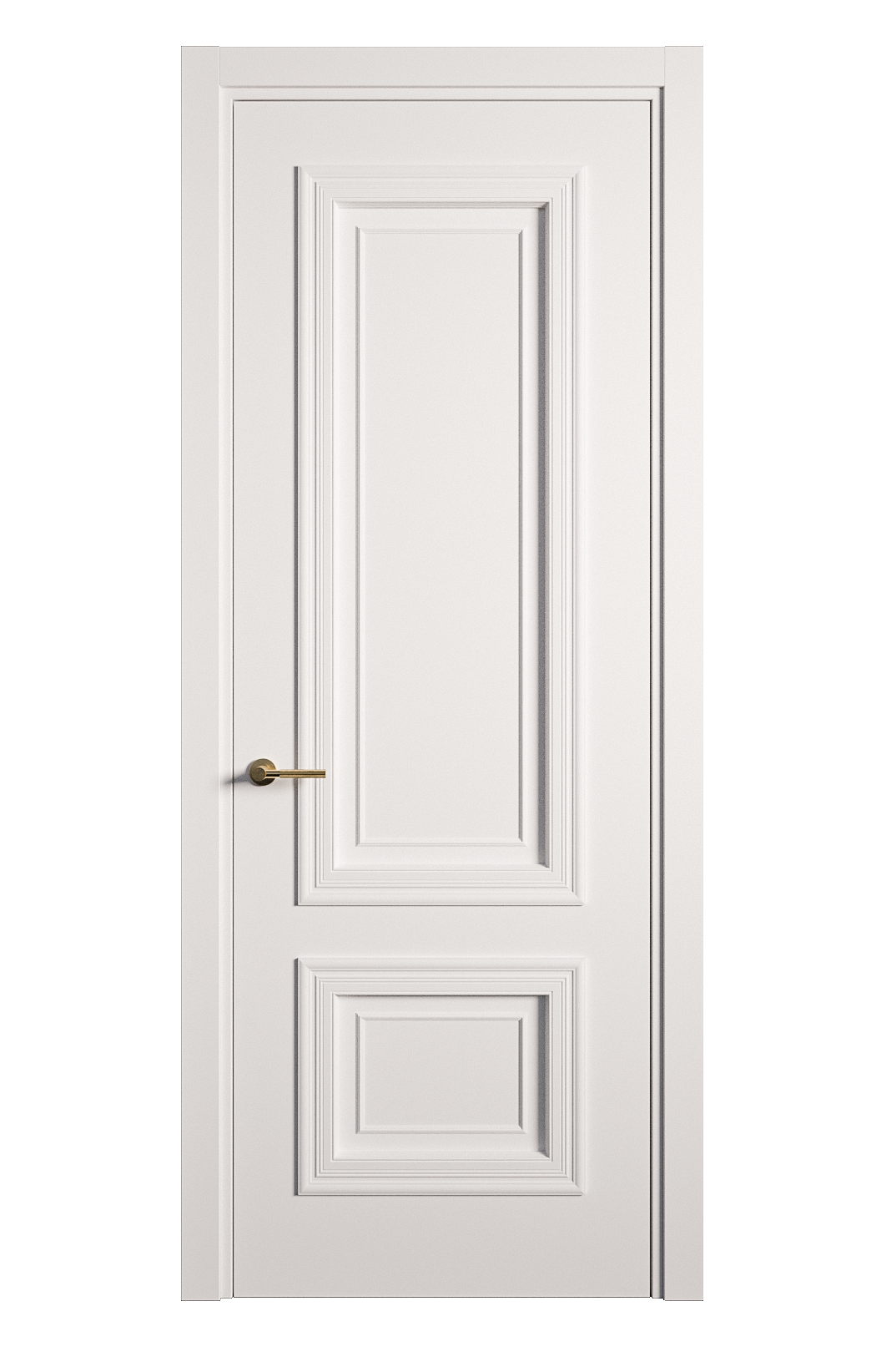 Межкомнатная дверь Мальта-1 глухая эмаль ral 9003 26960