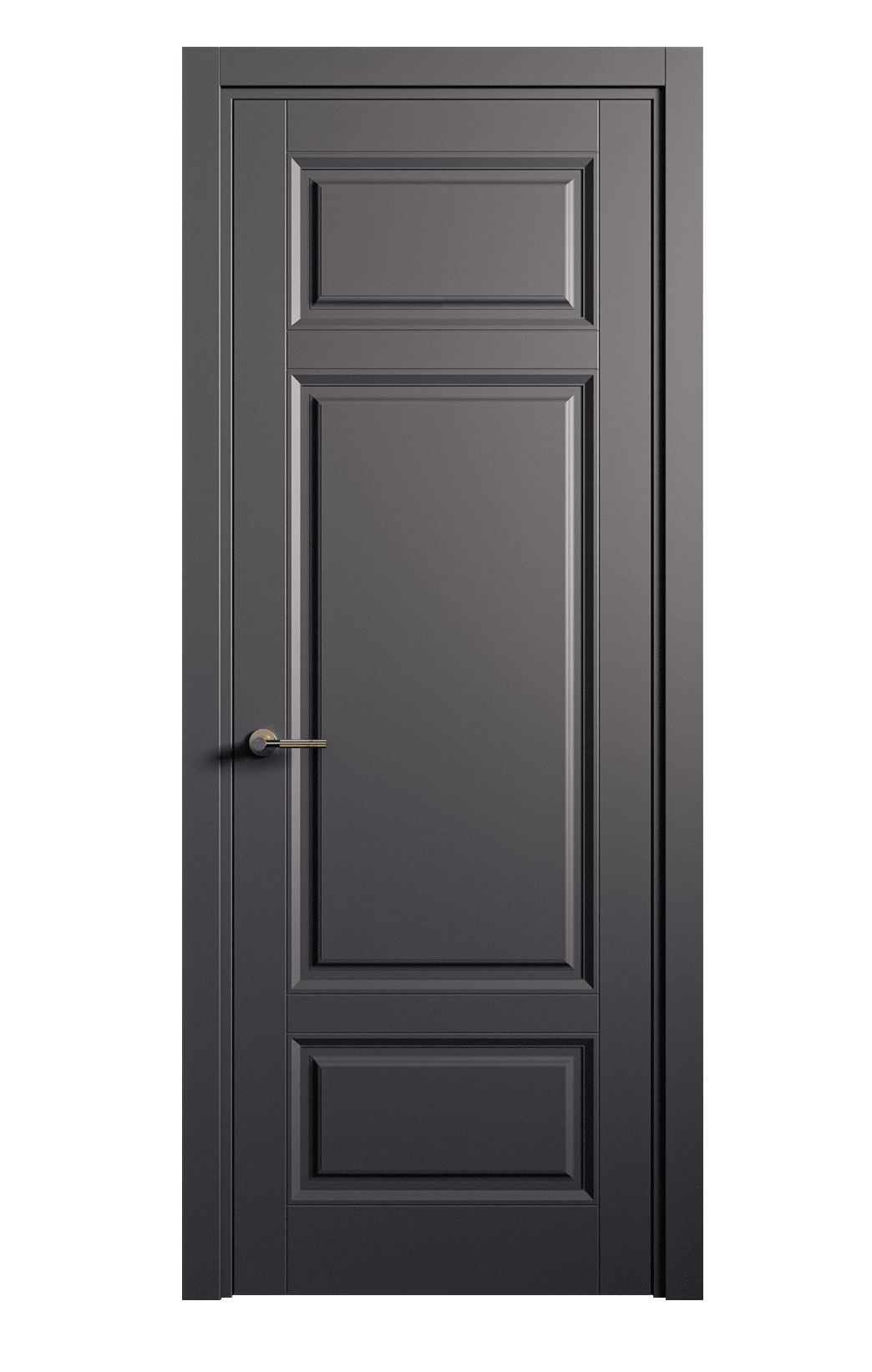 Межкомнатная дверь Venezia-5 глухая эмаль ral 7024 19711