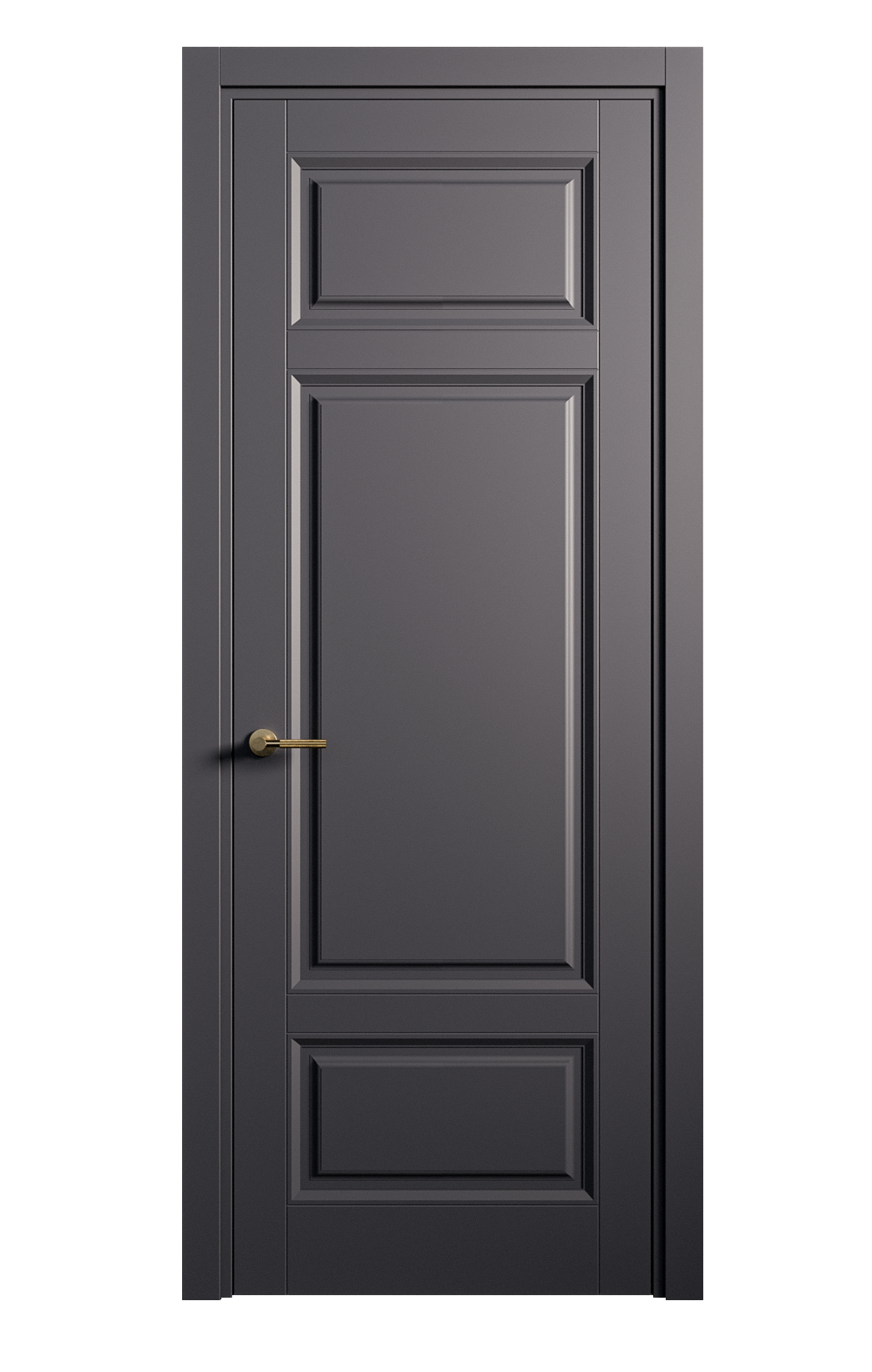 Межкомнатная дверь Venezia-5 глухая эмаль ral 7024 25880