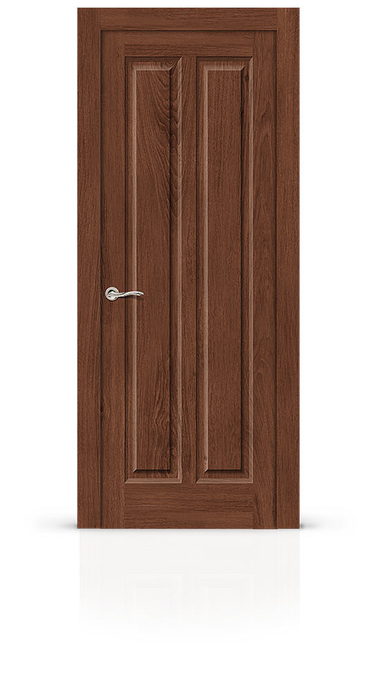 Межкомнатная дверь Крит-2 остекленная дуб миндаль 11860