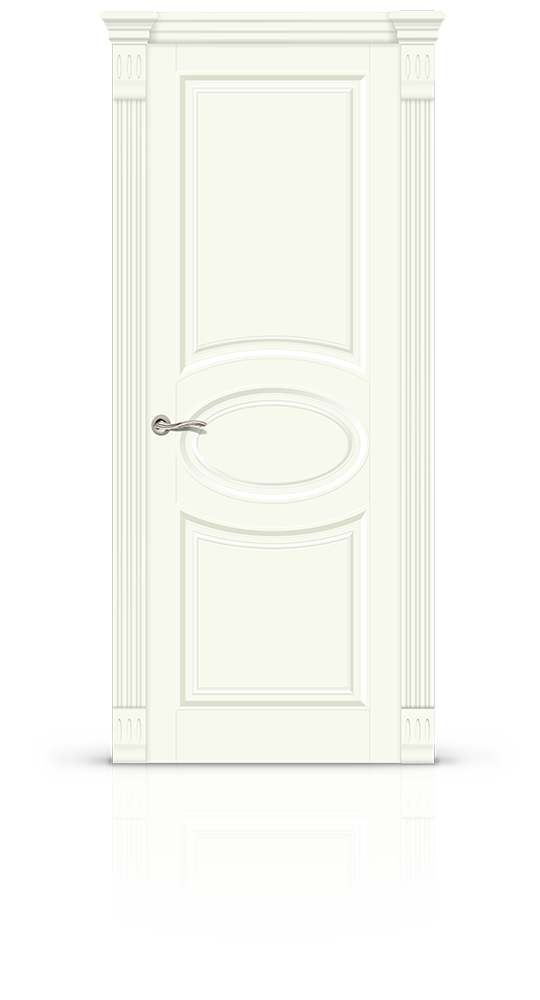 Межкомнатная дверь Venezia-7 глухая эмаль ral 9010 23344