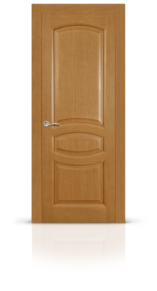 Межкомнатная дверь Топаз остекленная светлый анегри 16365