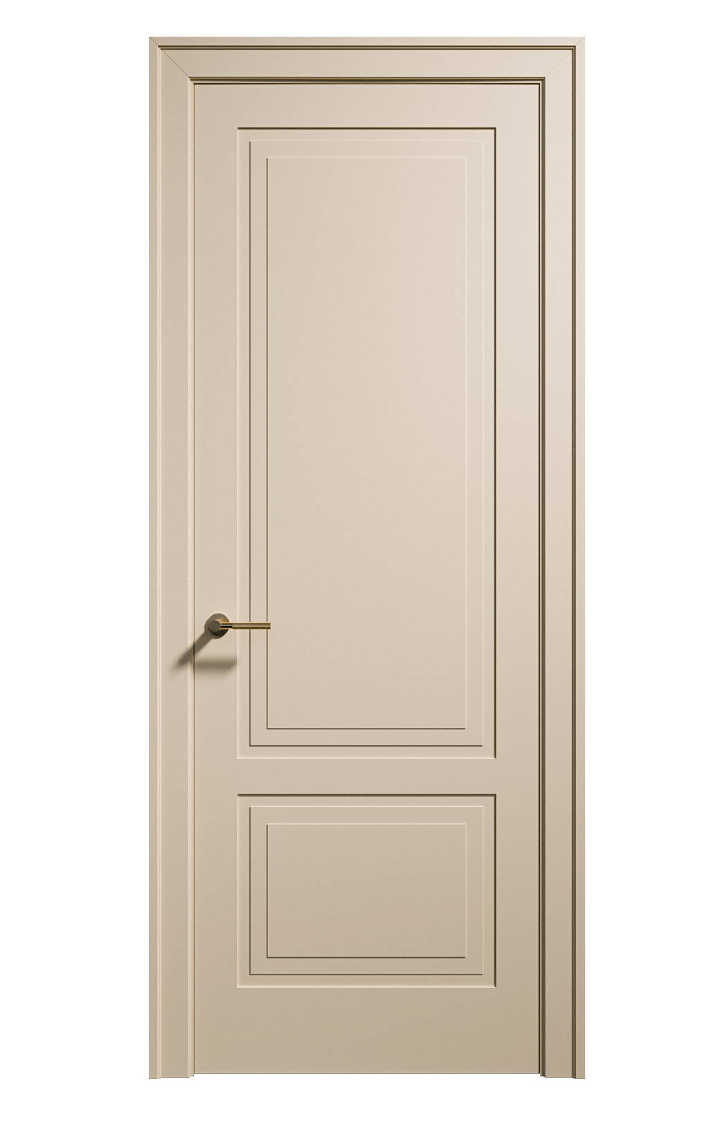 Межкомнатная дверь Статус-2 глухая эмаль ral 9001 26462