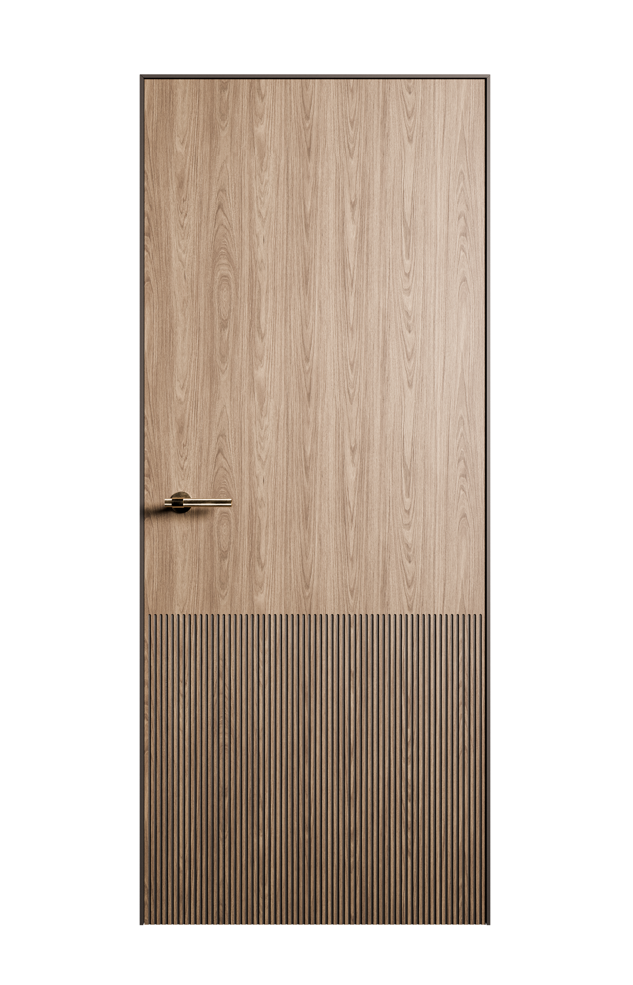 Межкомнатная дверь Линея-5 глухая дуб медовый 27632