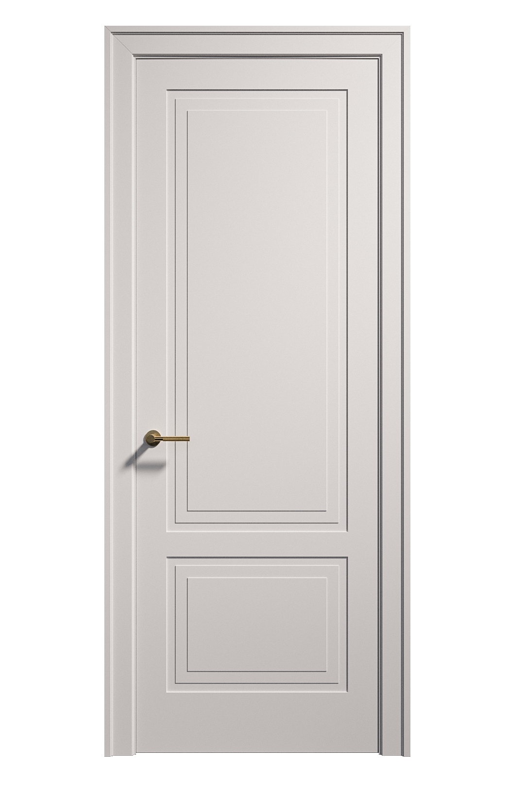 Межкомнатная дверь Статус-2 глухая эмаль ral 9003 26455