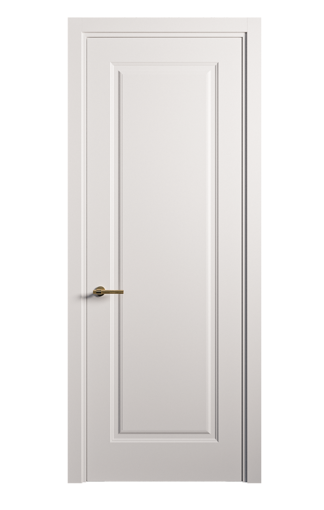 Межкомнатная дверь Вита глухая эмаль ral 9003 26128