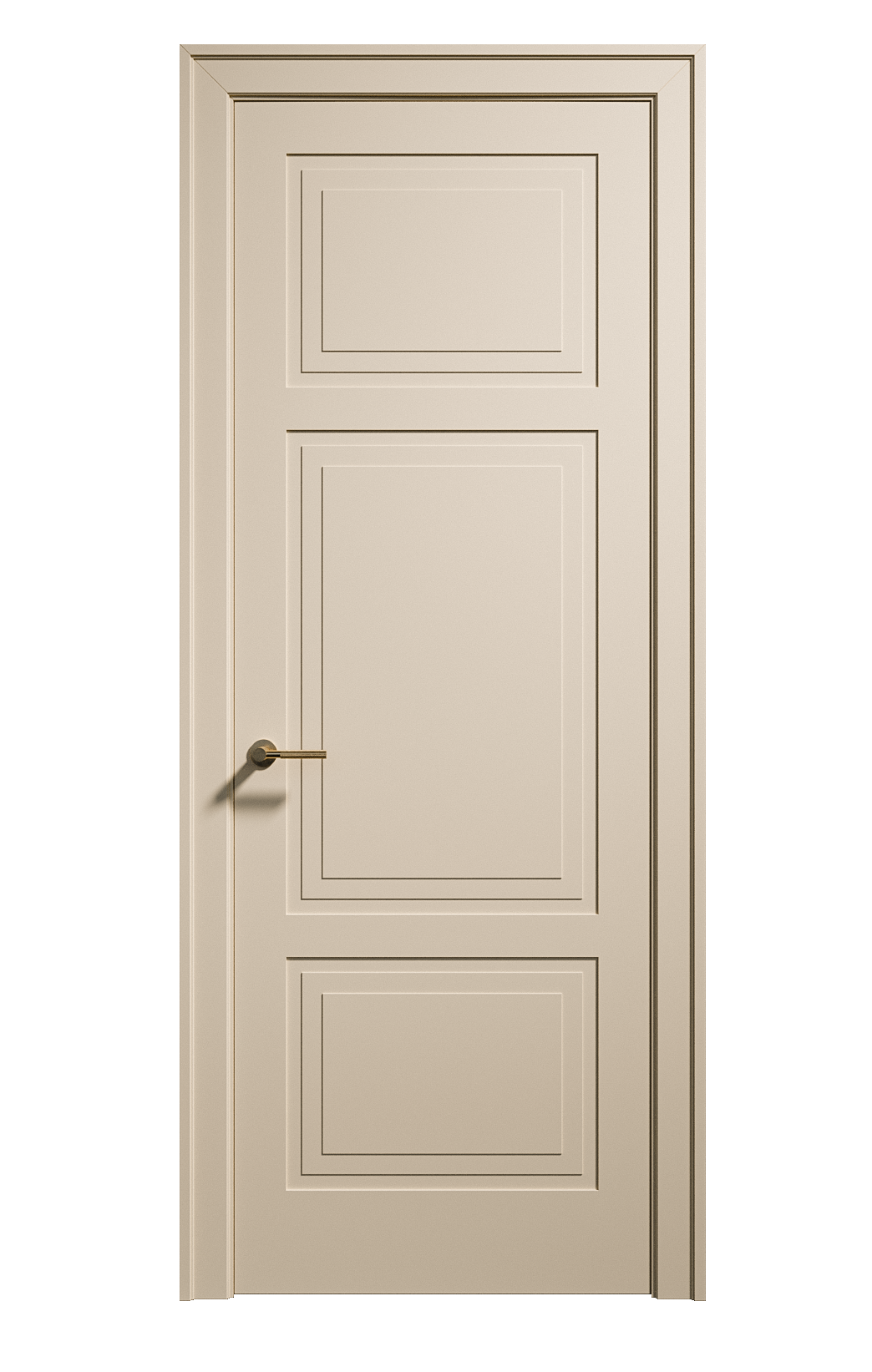 Межкомнатная дверь Статус-4 глухая эмаль ral 9001 26628