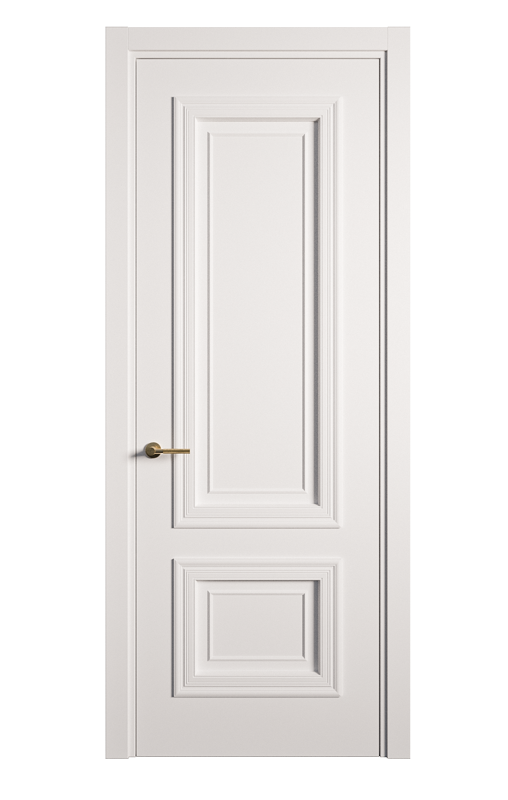 Межкомнатная дверь Мальта-1 глухая эмаль ral 9003 26961