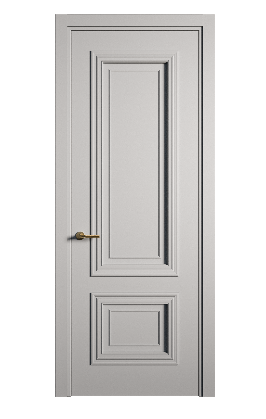 Межкомнатная дверь Мальта-1 глухая эмаль ral 7040 21843